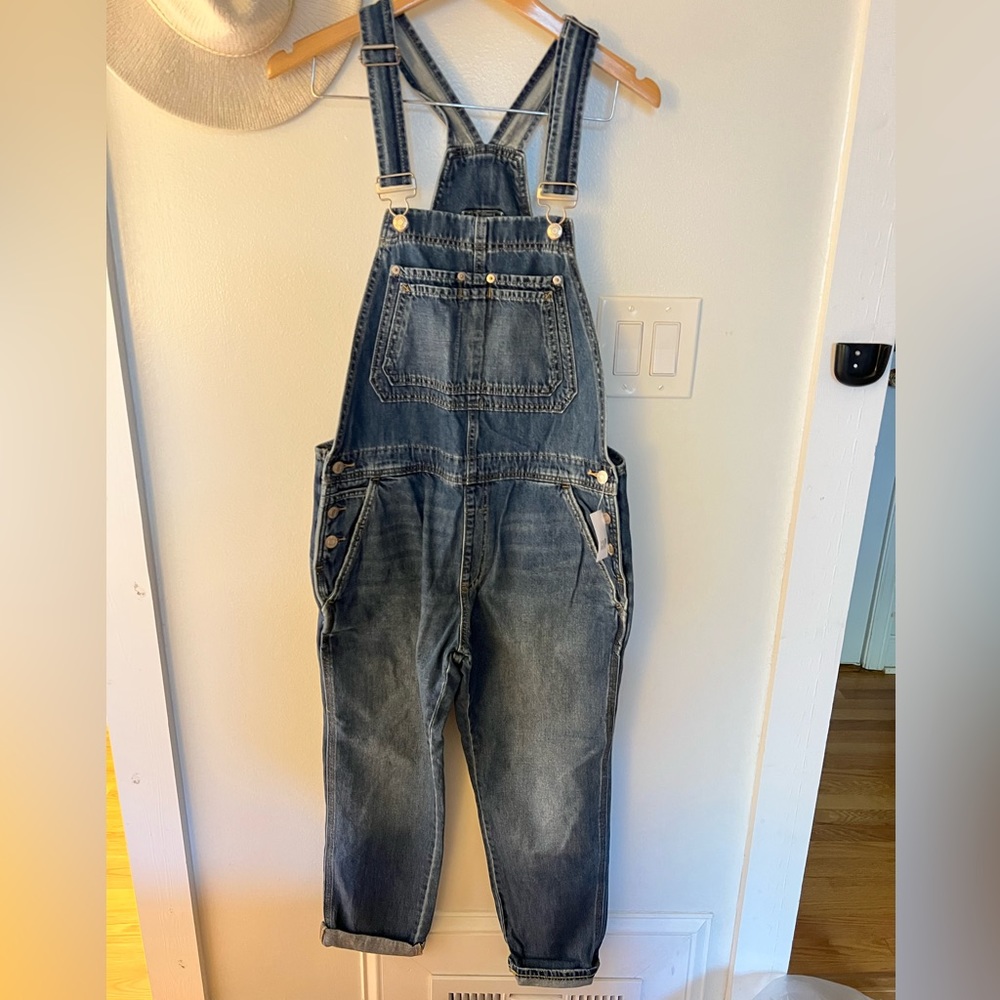 gap jean overalls